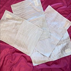 Four Calvin Klein Placemats